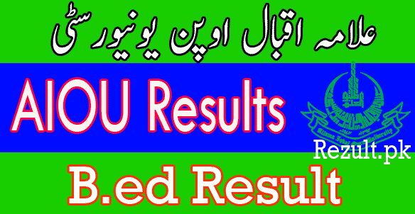 AIOU B.Ed result 2024