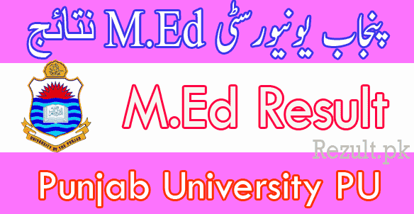 PU M.ed result 2025