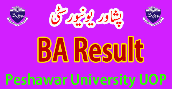 University of Peshawar UoP BA result 2025