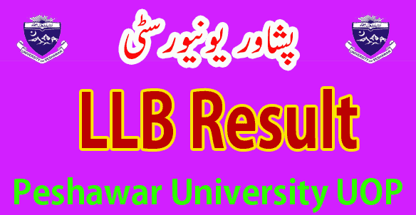 University of Peshawar UoP LLB result 2025
